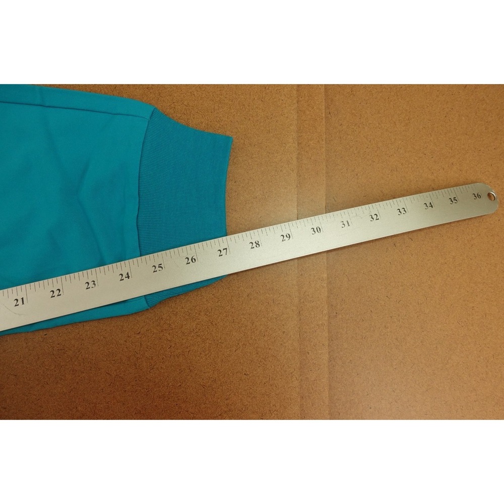 Mandala Womens Large Teal Woven Equa-Tek High Waist Jogger Pants Inseam-25in NWT - Picture 10 of 11